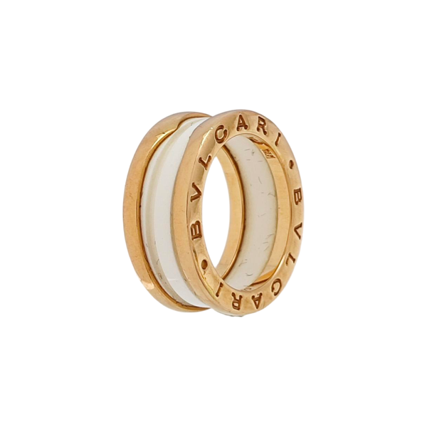 B.ZERO1 18k Rose Gold Ring EU 50