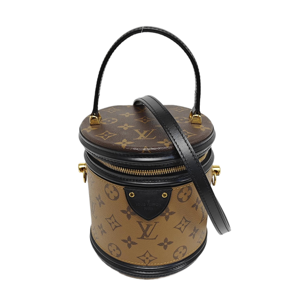 CANNES PM Monogram Coated Canvas Brown