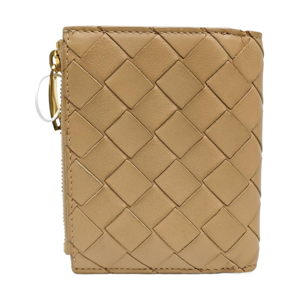 Calfskin Wallet Mini Gray