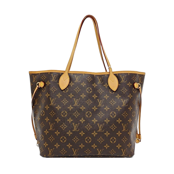 NEVERFULL MM Lona Monogram Revestida Marrón