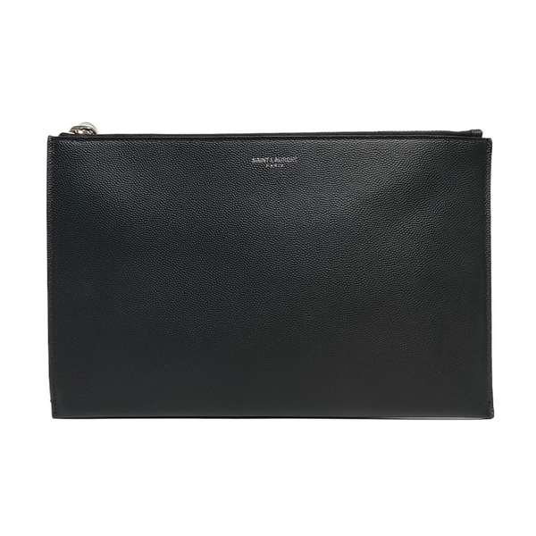 Calfskin Clutch Black