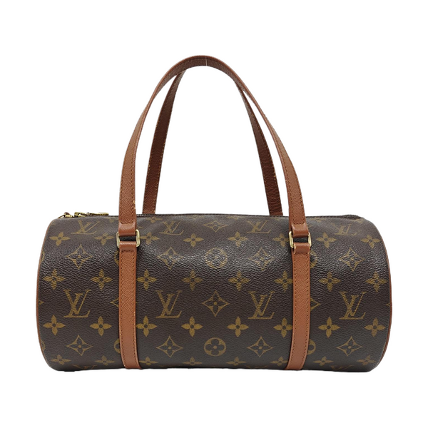 PAPILLON 30 Monogram Coated Canvas Brown