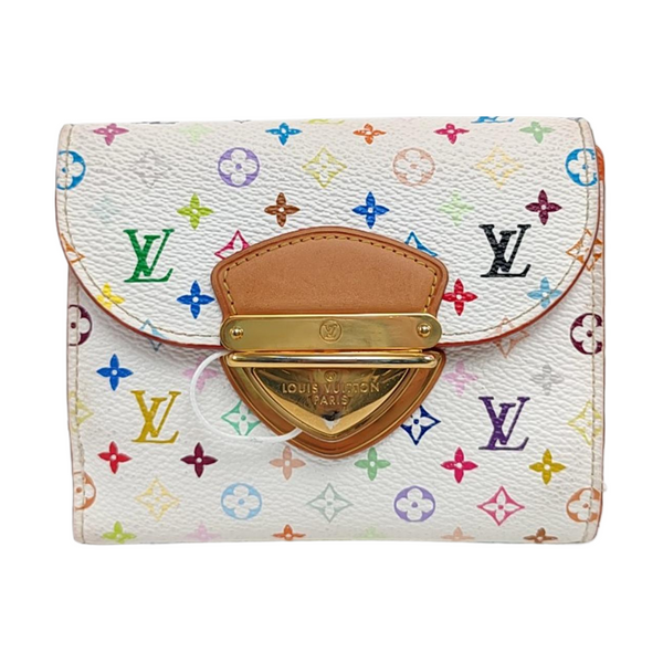 LV × TM KOALA Monogram Coated Canvas White Wallet