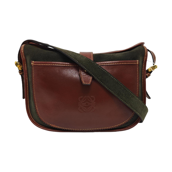 Suede Shoulder Bag Multicolor