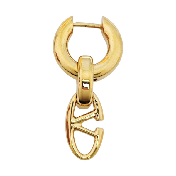 Metal Gold Stud Earrings