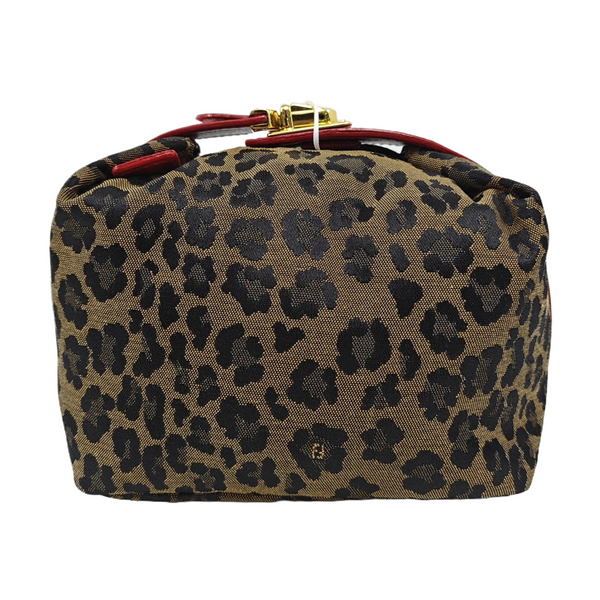 Canvas Top Handle Bag Brown