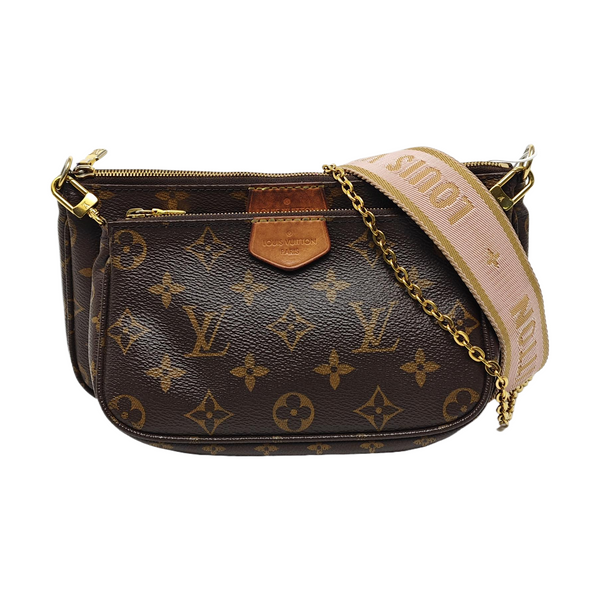 MULTI Monogram Coated Canvas Brown