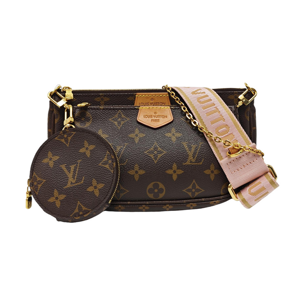 MULTI Monogram Coated Canvas Brown
