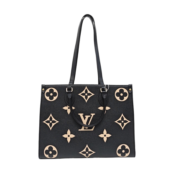 ONTHEGO MM Monogram Calfskin Black