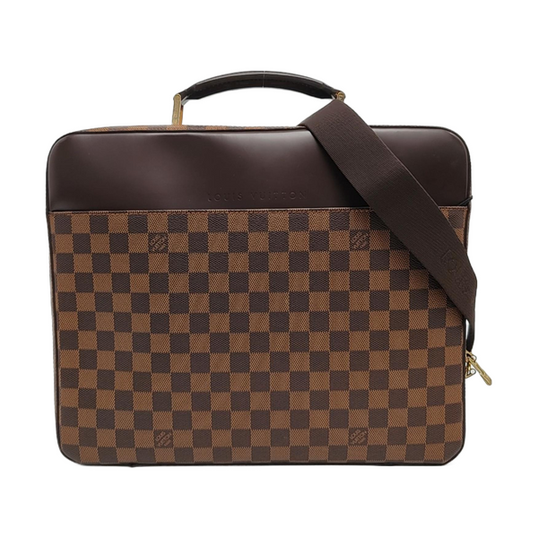 SABANA Damier Ebene Coated Canvas Brown