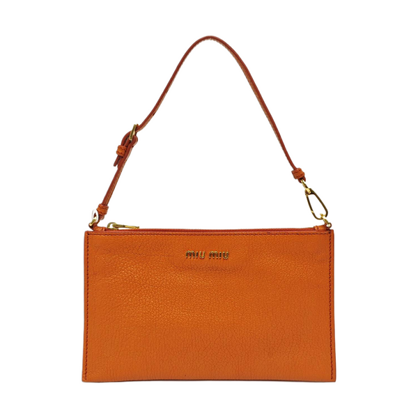 Matelassé Calfskin Orange