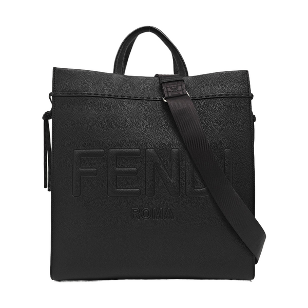 Sunshine Medium Calfskin Black