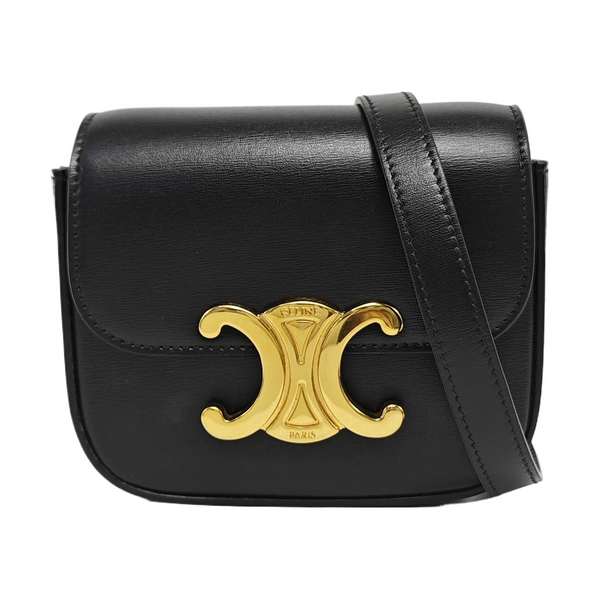 TRIOMPHE Mini Calfskin Black