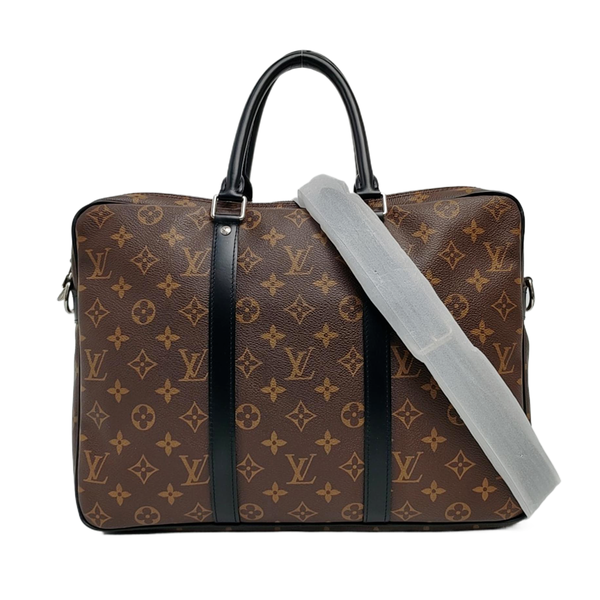 PORTE-DOCUMENTS PM Monogram Coated Canvas Brown