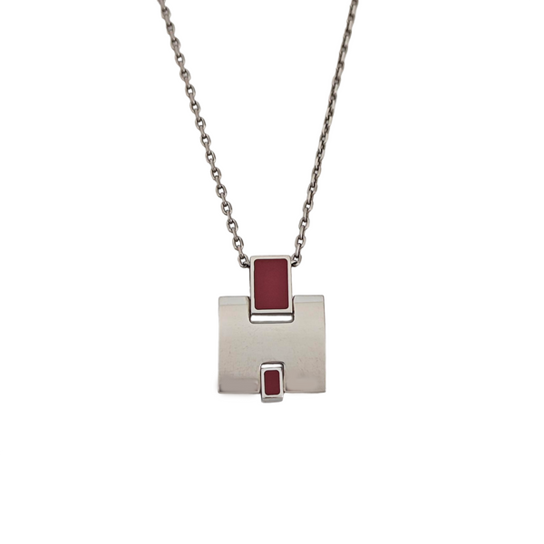 Eileen Metal Silver Necklace