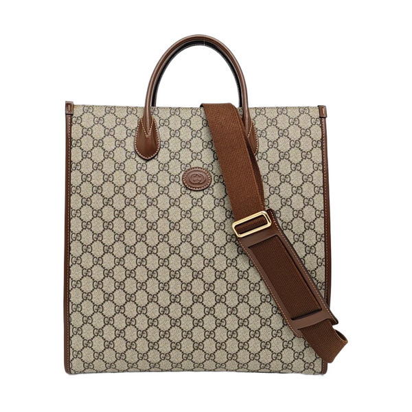 Retro Medium Monogram Coated Canvas Black