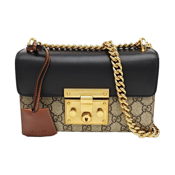Padlock Small Monogram Coated Canvas Multicolor