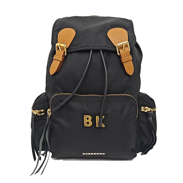 The Rucksack Medium Nylon Black