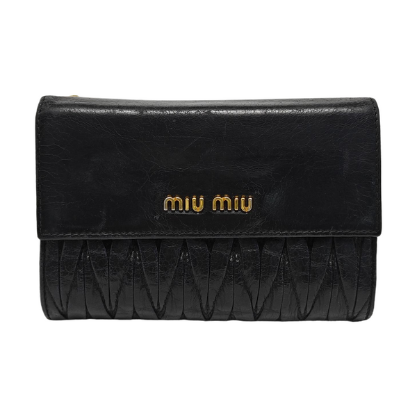 Lambskin Wallet Black