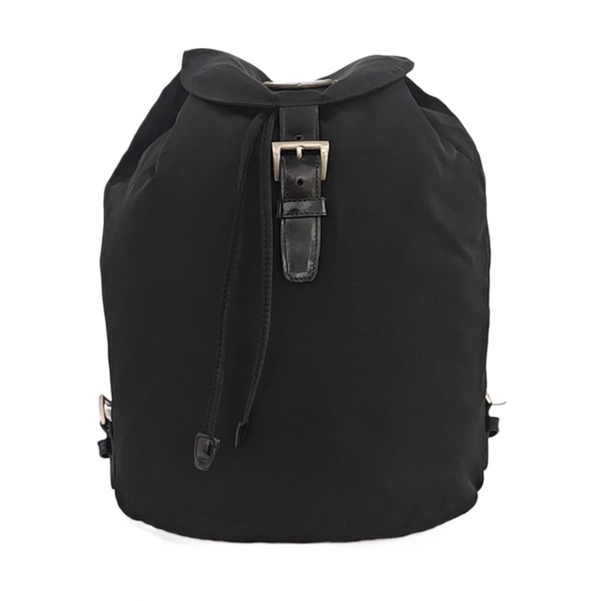 Nylon Backpack Black