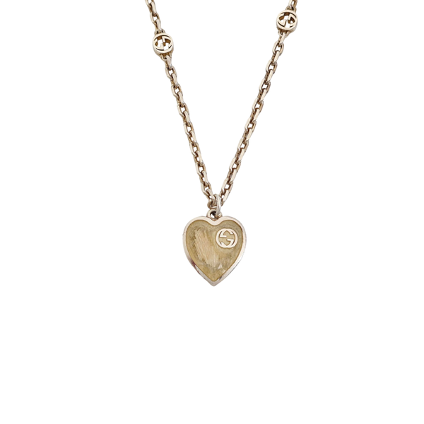 Interlocking G 925 Sterling Silver Necklace