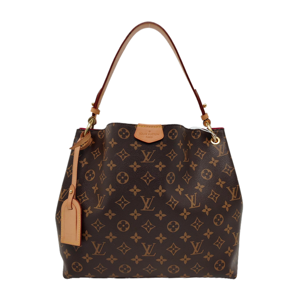 GRACEFUL TPM Monogram Coated Canvas Brown