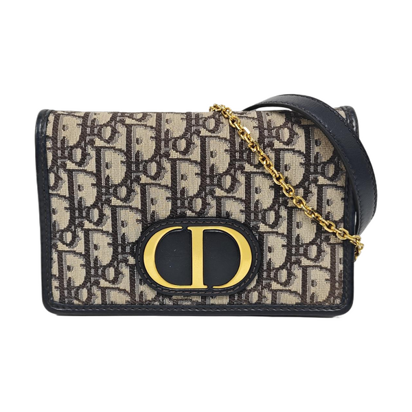 30 Montaigne Lona Monogram Azul