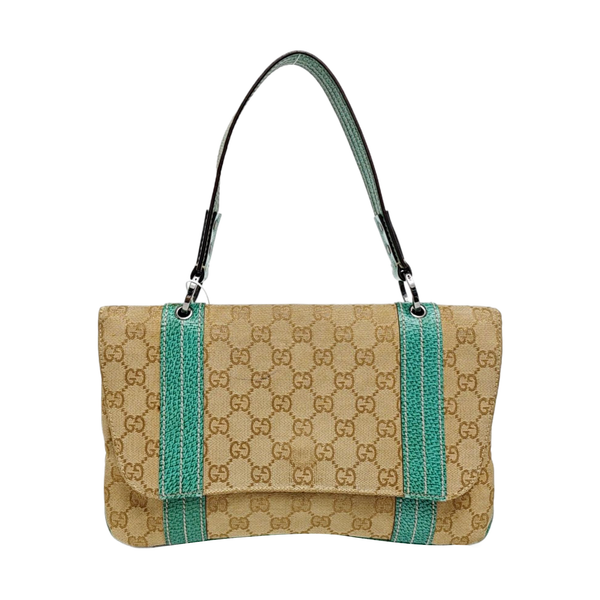 Monogram Canvas Top Handle Bag Beige
