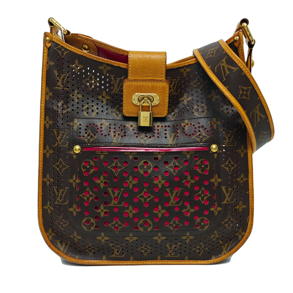 MUSETTE1 Monogram Coated Canvas Brown
