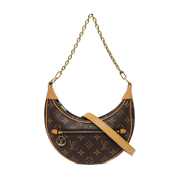 LOOP Monogram Coated Canvas Brown