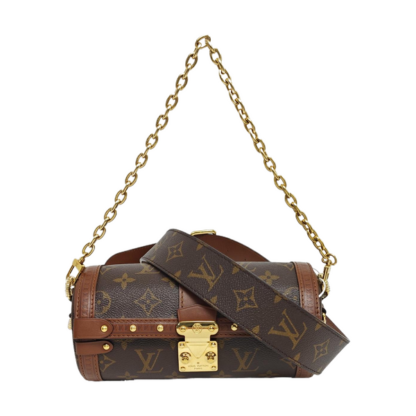 PAPILLON 19 Monogram Coated Canvas Brown