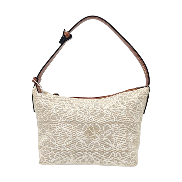 Anagram Small Monogram Canvas Beige
