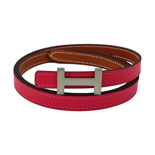 Focus Leather Red Belt