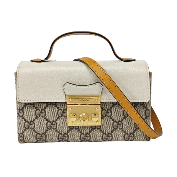 Padlock Mini Monogram Coated Canvas Multicolor