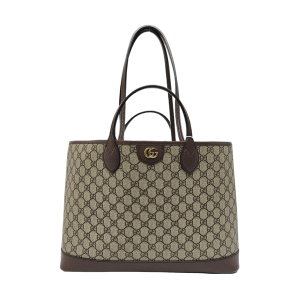 Monogram Coated Canvas Top Handle Bag Beige