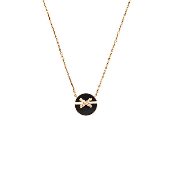 Jeux De Liens 18k Rose Gold Necklace