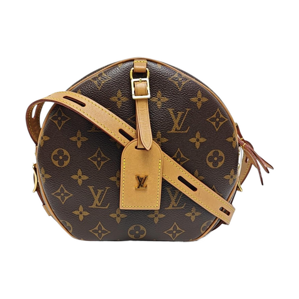 BOITE CHAPEAU MM Monogram Coated Canvas Brown