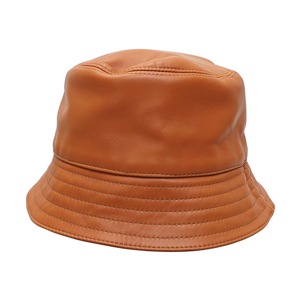 Leather Hat Brown