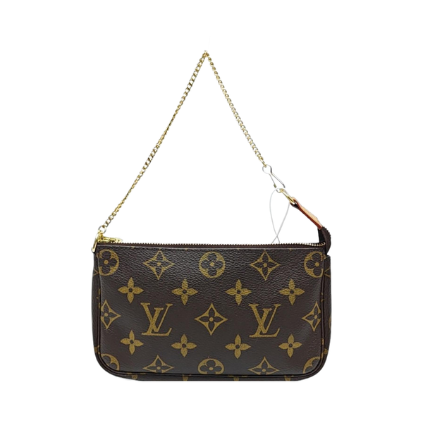 ACCESSOIRES MM Monogram Coated Canvas Brown