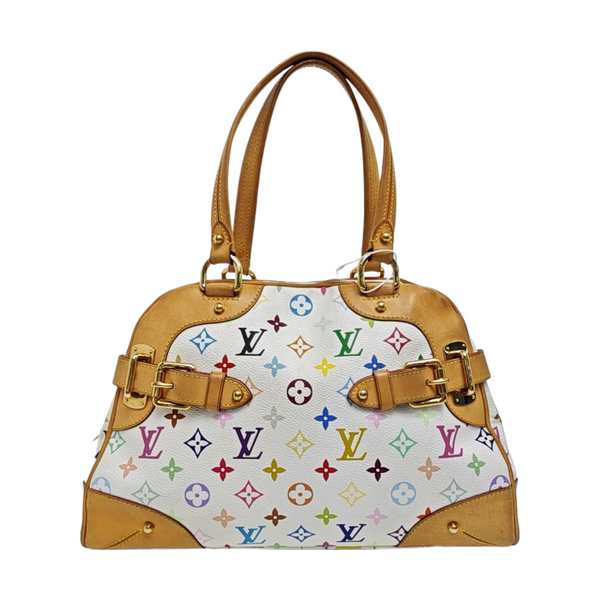 LV × TM CLAUDIA Monogram Coated Canvas White