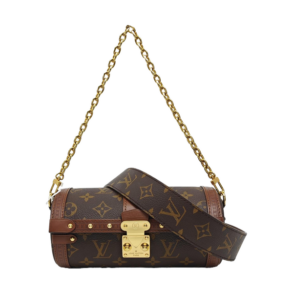 PAPILLON 19 Monogram Coated Canvas Brown