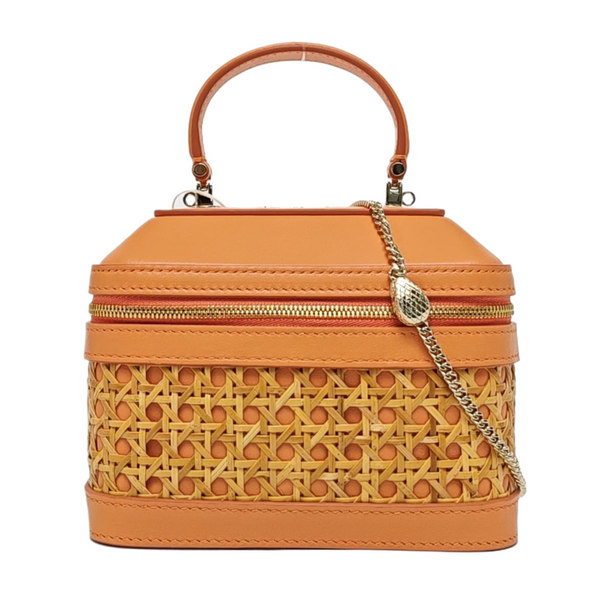 SERPENTI FOREVER Small Calfskin Yellow