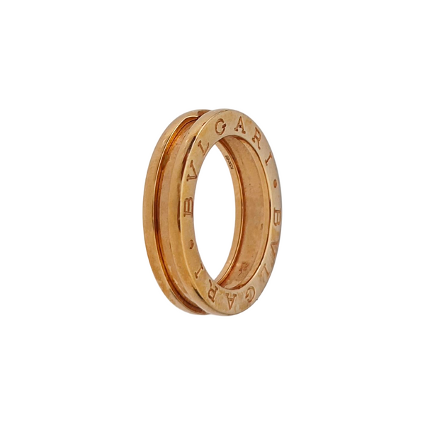 B.ZERO1 18k Rose Gold Ring EU 50
