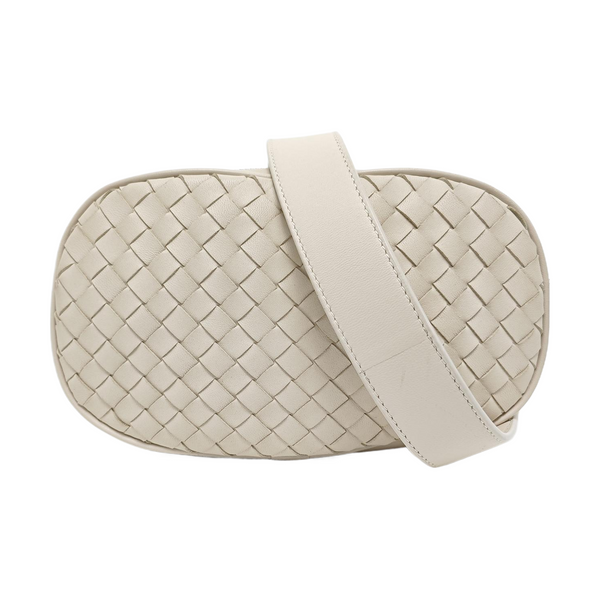 Calfskin Shoulder Bag White