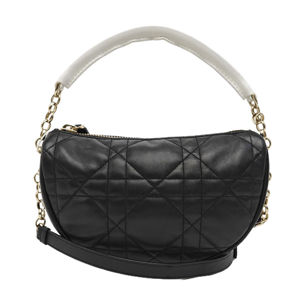 Dior Vibe Hobo Quilted Lambskin Black