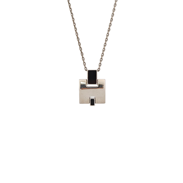 Eileen Metal Silver Necklace