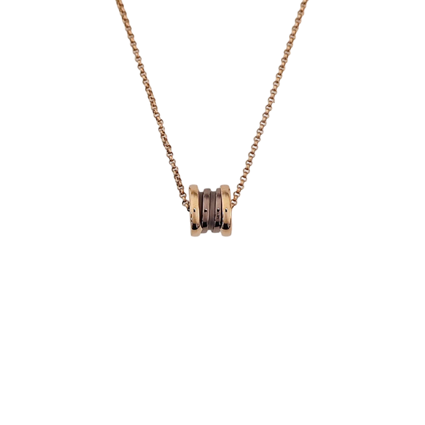 B.ZERO1 18k Rose Gold Necklace