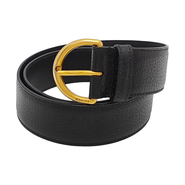 Leather Belt Black