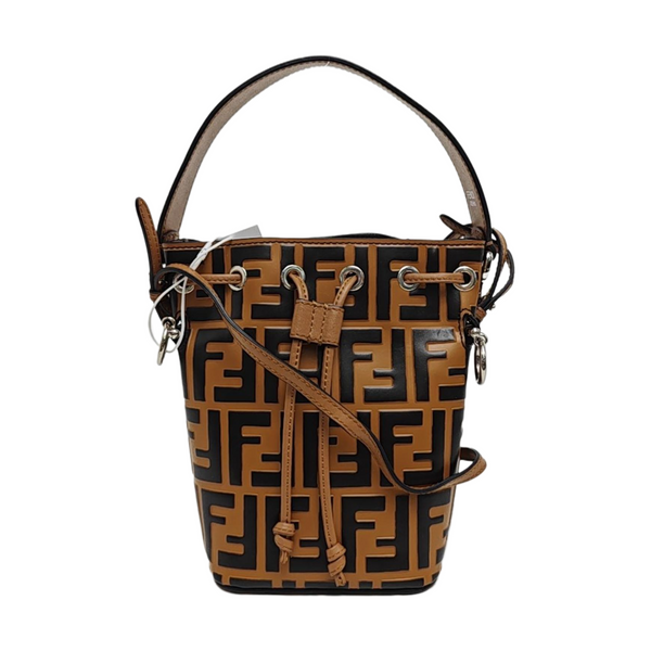 Mon Tresor Mini Calfskin Brown