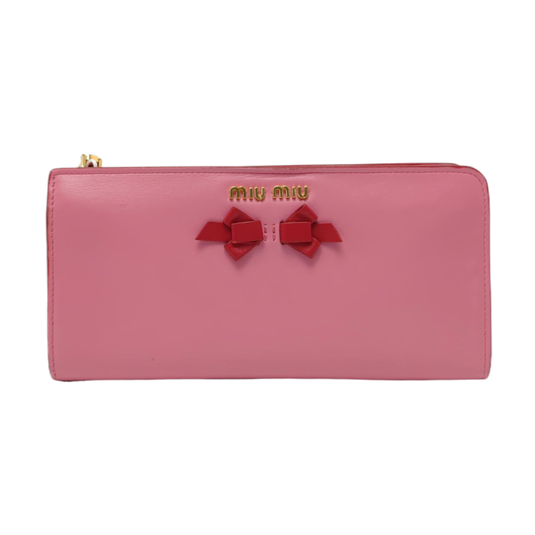Calfskin Wallet Pink